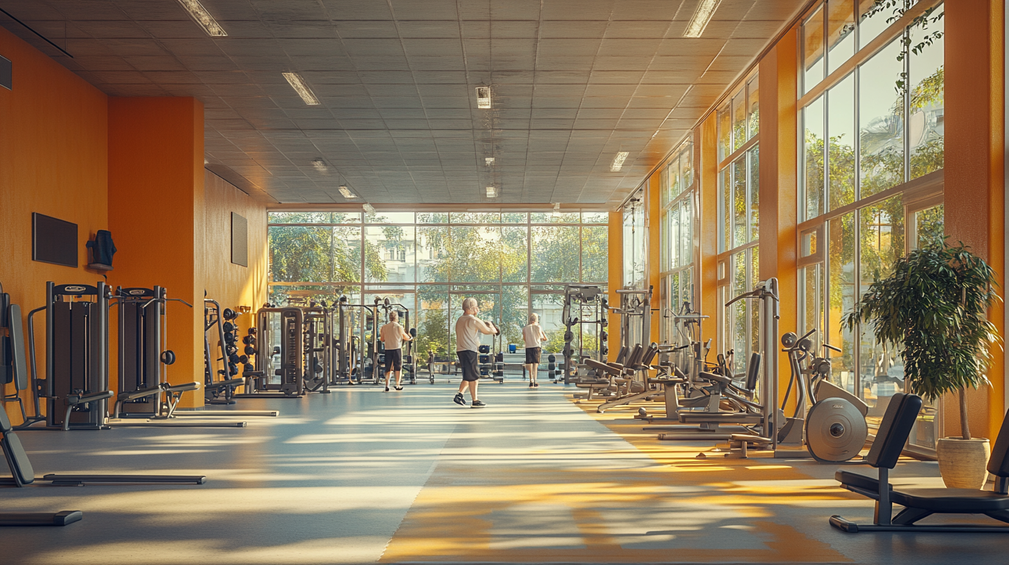 Історія нашого центру фітнесу для старших людей